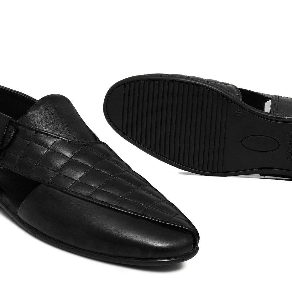 Black Folding Sandal Da17