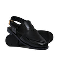 Black Patten Peshawari Chappal DZ01