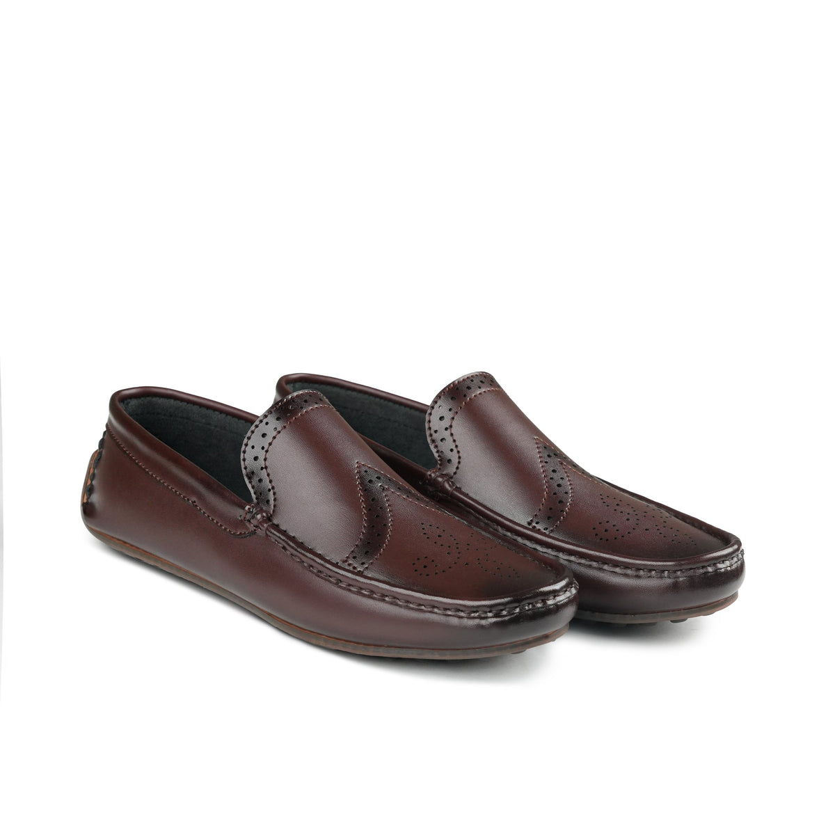 Modern Chestnut Brown Loafer LS93