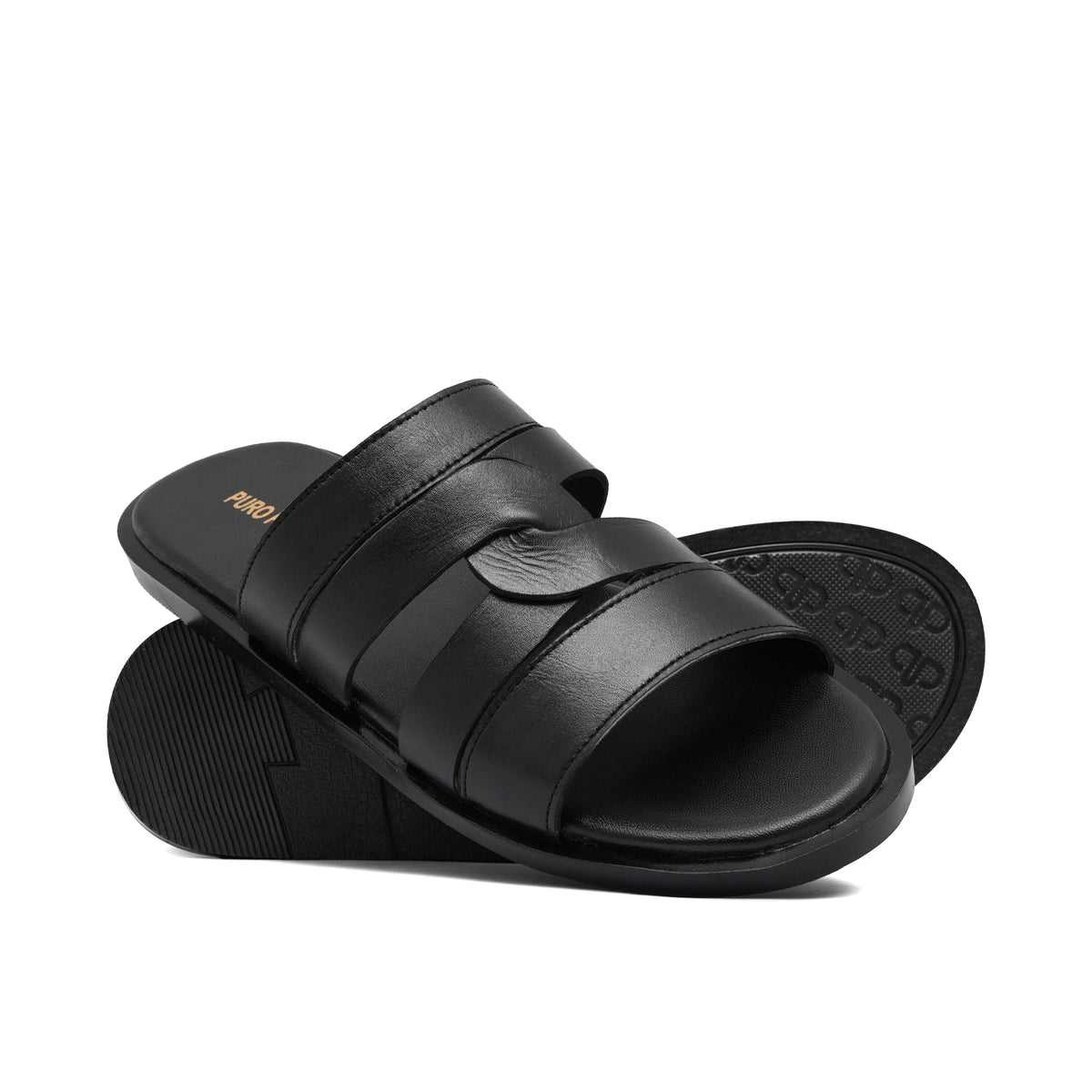 Black Cross Slipper SA30