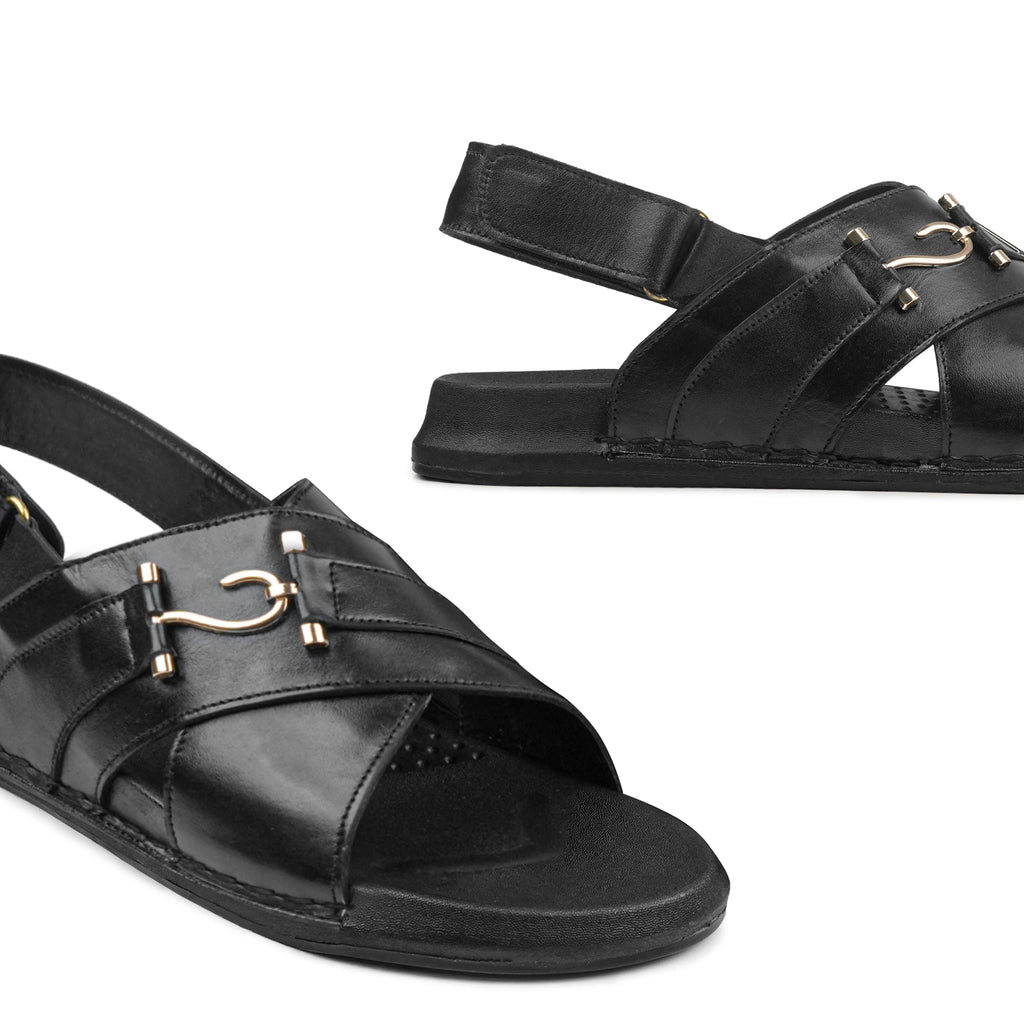 Black Slingback Sandal DA09