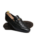Black Folding Woven Shoe  PA07