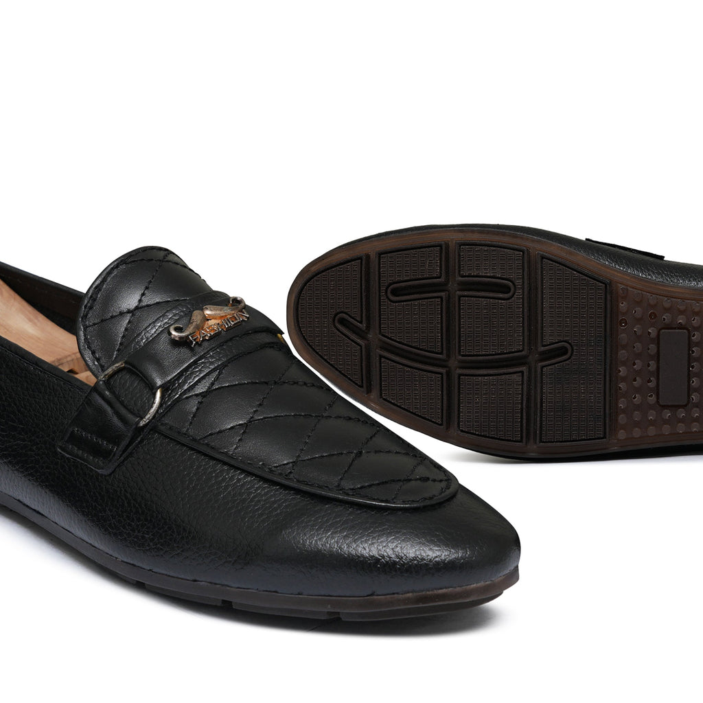 Black Folding Woven Shoe  PA07