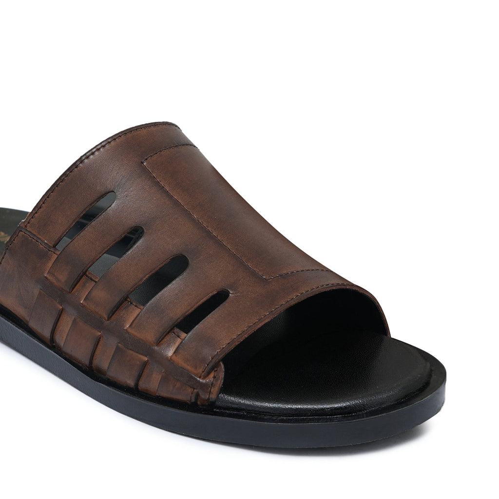 Classy Brown Slipper SA93