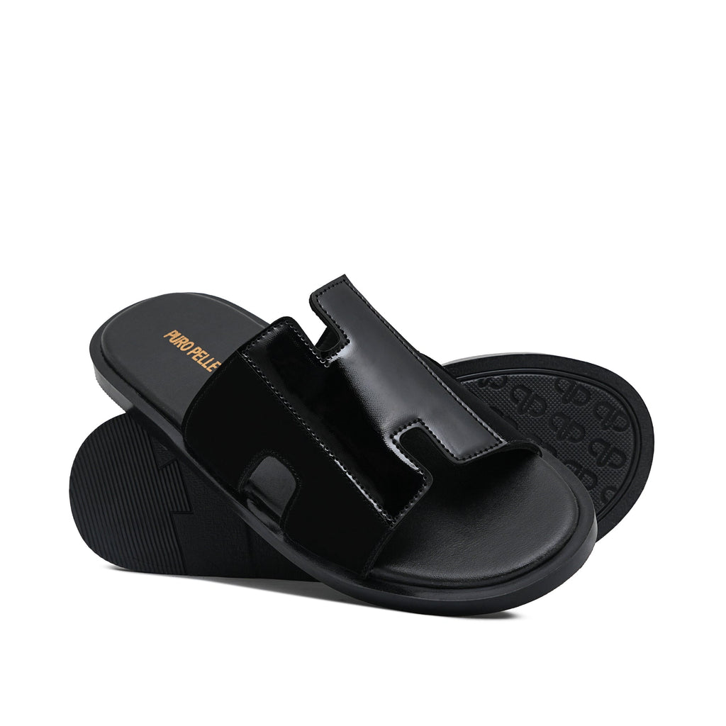 Stately Black Slipper SZ17