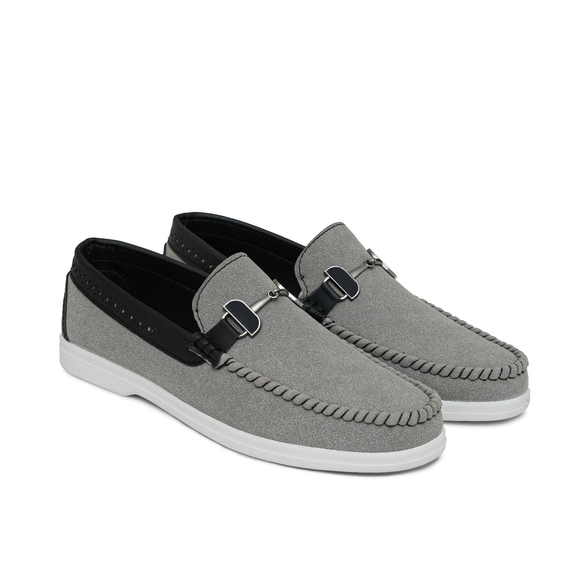 Grey Suede Shoe Lz05