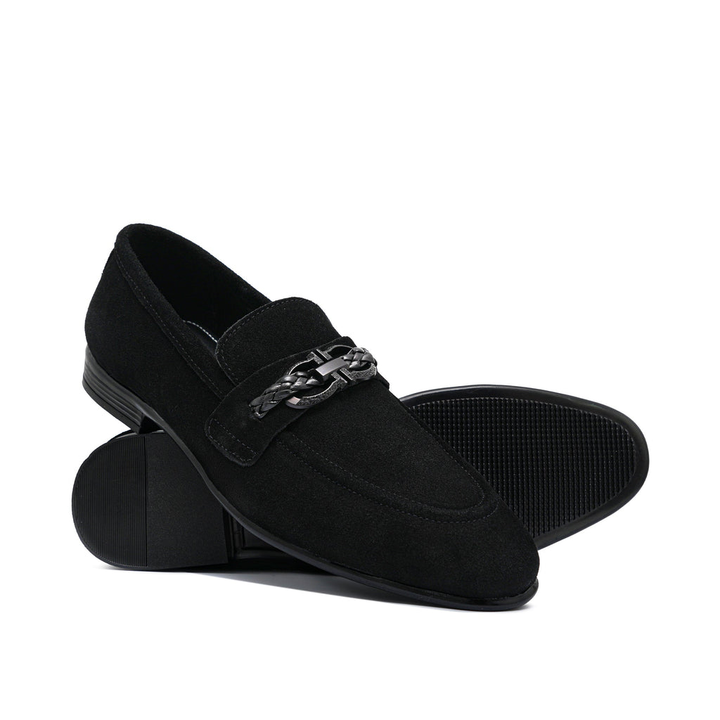 Black Leather Shoe PJ10