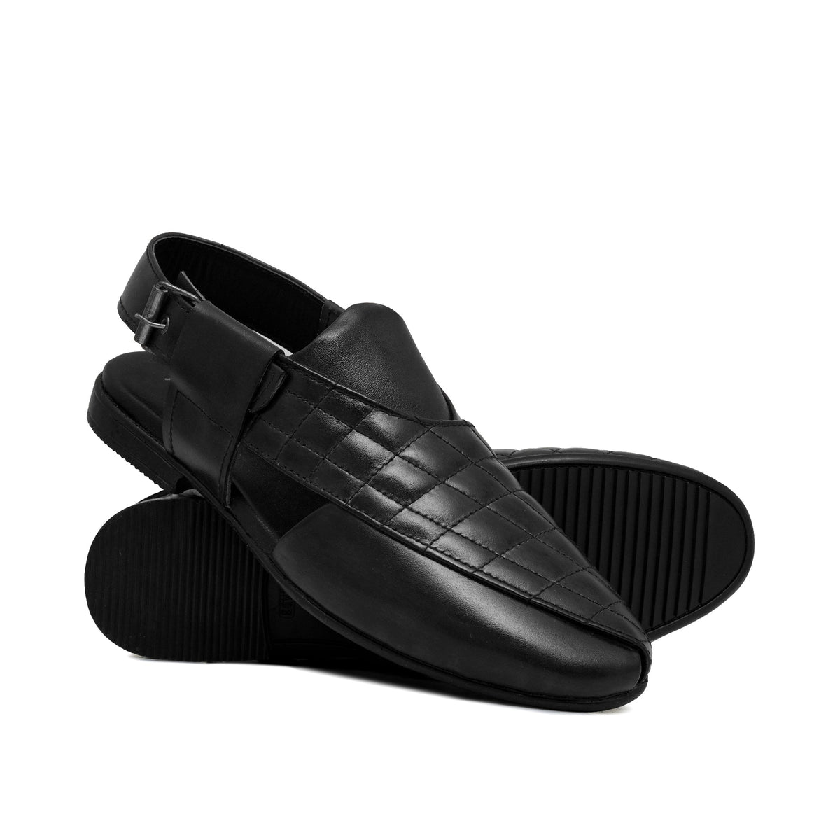 Black Folding Sandal Da17