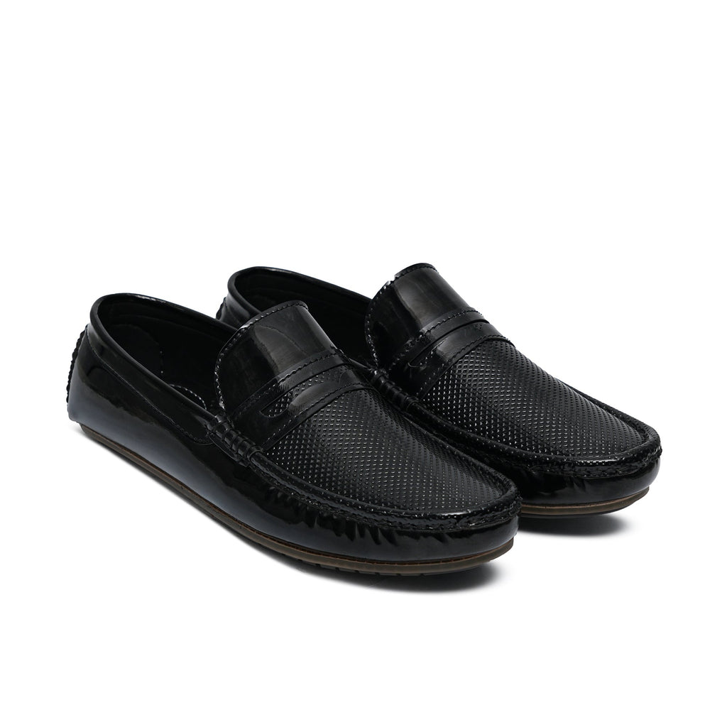 Black Patten Loafer LS17