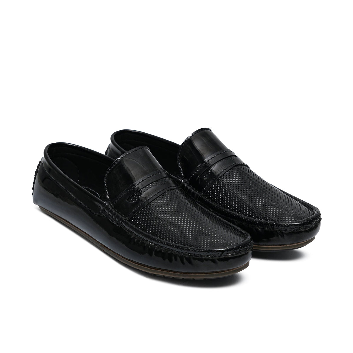 Black Patten Loafer LS17
