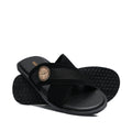 Black Suede Slipper SZ10
