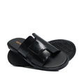 Black Patten Slipper SZ09