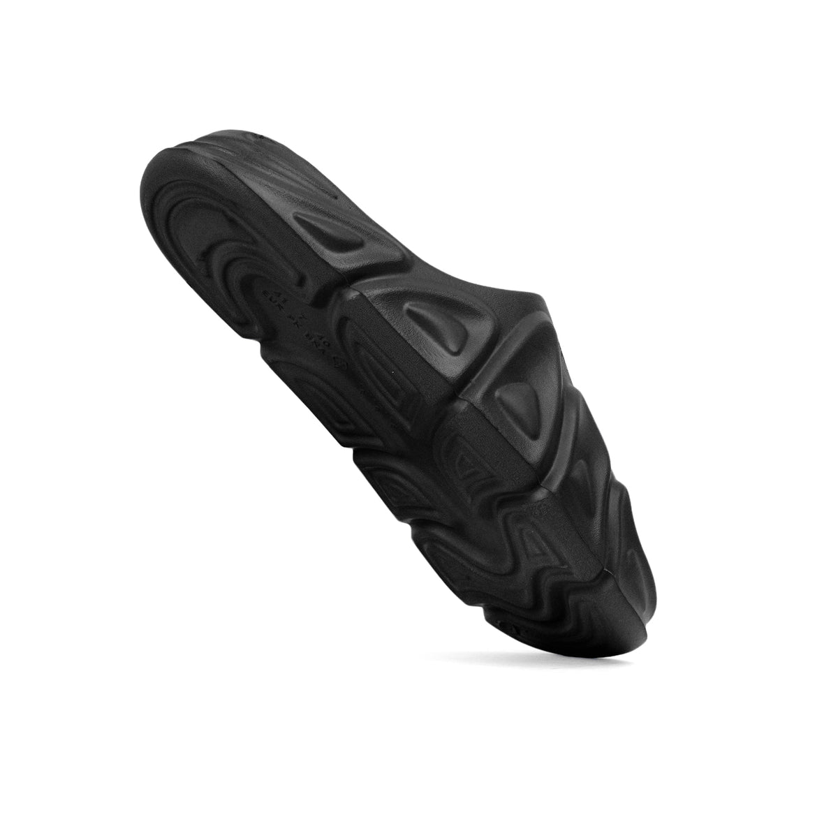 Men Pillow Slide Slipper Black OMR-004