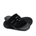 Black Suede Slipper SZ06