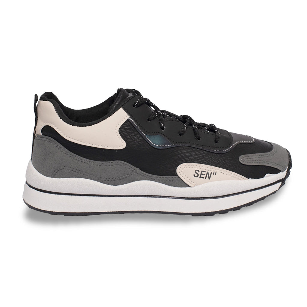 Men Premium White & Black Sneaker NSK-0023/2025.11