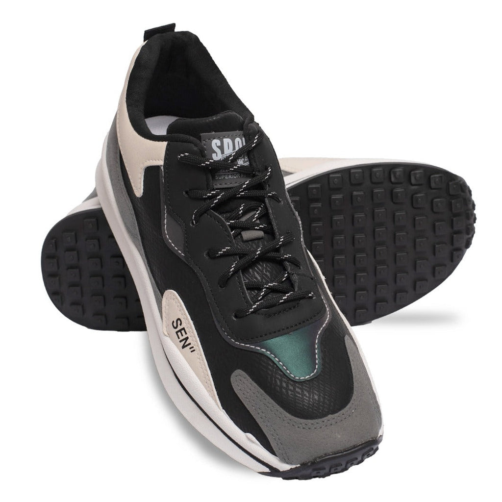 Men Premium White & Black Sneaker NSK-0023/2025.11