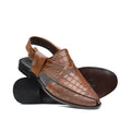 Brown Croc Peshawari Chappal DZ22