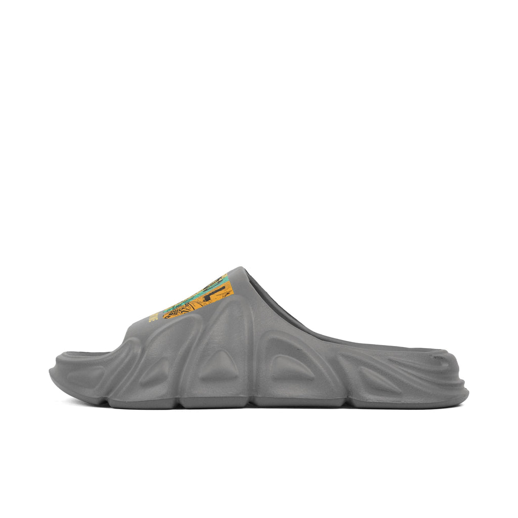 Light Grey Artful Slide Slipper xm04