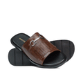 Brown Frill Slipper Sa25