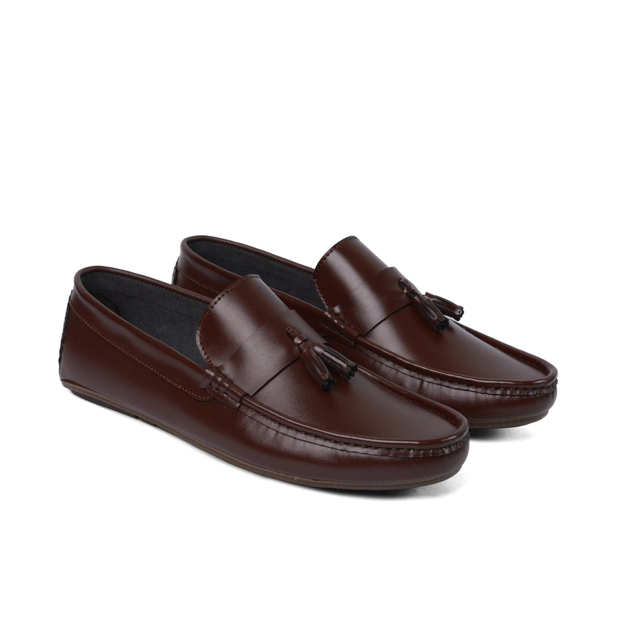 Dark Brown Tassel Loafer LS01